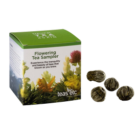 Teas Etc Fowering Green Tea Sampler S0601 8 Count